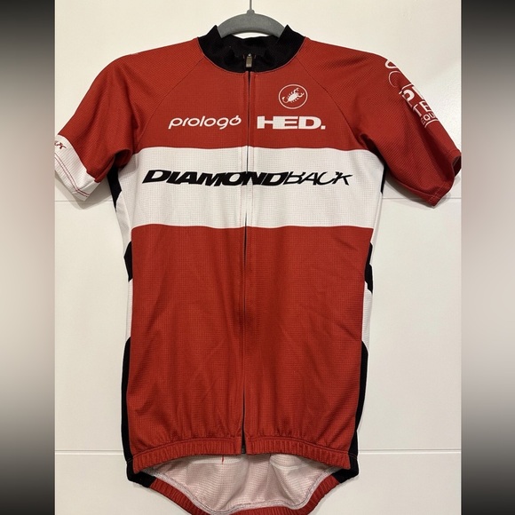 Castelli Men’s Lightweight Cycling Jersey Full Zip Up  Small - Picture 1 of 5